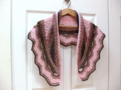 Sunset Frost Shawl/Shawlette