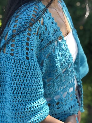 long crochet cardigan Archives - KnitcroAddict