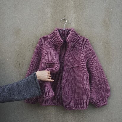 Cool jacket - knitting pattern