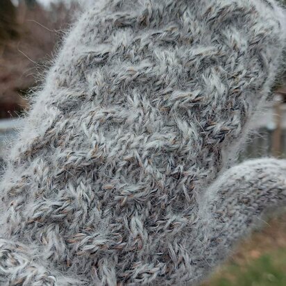 Lunar Drifts Mittens