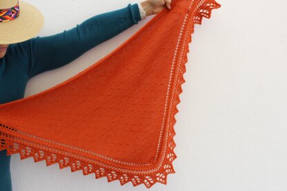 Sawtooth Shawlette