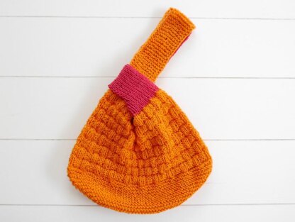 Japanese Knot Purse - KNITTING PATTERN - No.147E