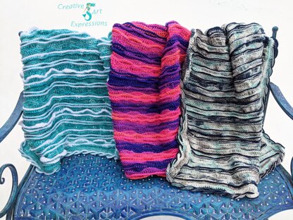 Sea Breeze Baby Blanket & Lap Blanket