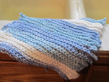 Crochet Slip Stitch Dishcloth