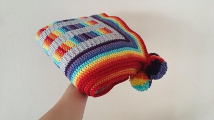 Rainbow Ladders Blanket