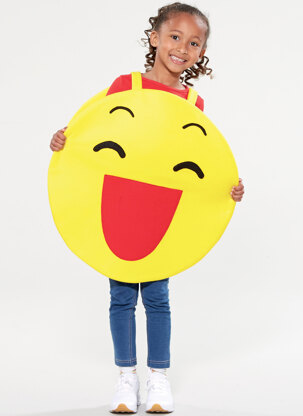 McCall's Adult/Children's Emoji Costumes M7674 - Paper Pattern Size All Sizes in One Envelope