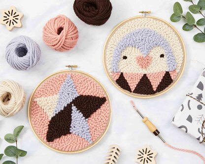 Beginner Punch Needle & Embroidery Kits