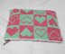 Checkered Hearts Pouch