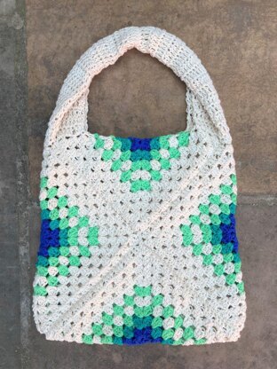 Granny Square Shopper Bag