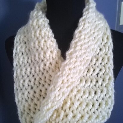 Chunky Seed Stitch Cowl