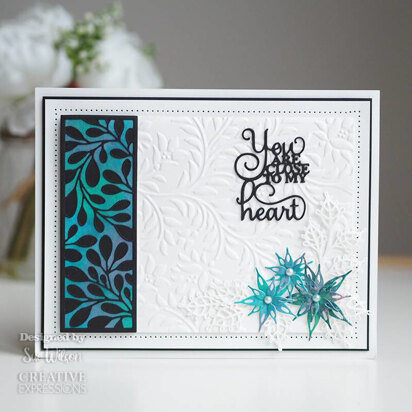 Creative Expressions Sue Wilson Floral Panels Flowering Dogwood Craft Die