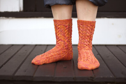 Sweet Dreams Socks in Dream in Color Smooshy