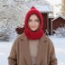 Pixie Hooded cowl neckwarmer