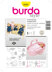 Burda Doll Clothes Sewing Pattern B8591 - Paper Pattern, Size ONE SIZE