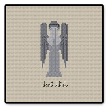 Don't Blink - PDF Cross Stitch Pattern