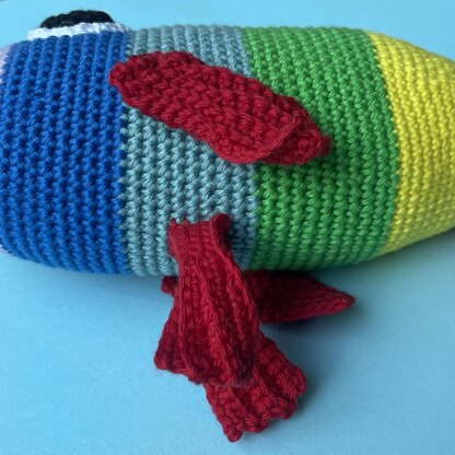 Parrotfish amigurumi