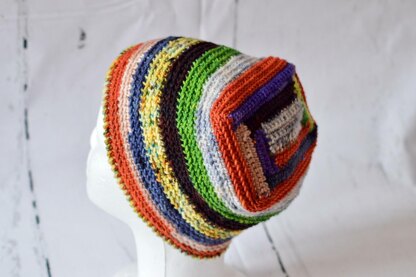 Crocheted Log Hat
