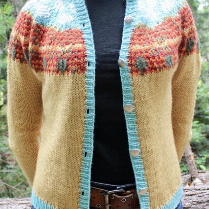 Desert Cliffs Cardigan