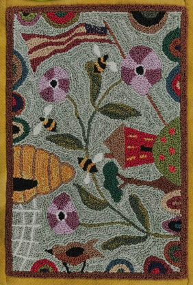 Threads That Bind Bee Grateful with Printed Weaver's Cloth - TTB708 - Leaflet