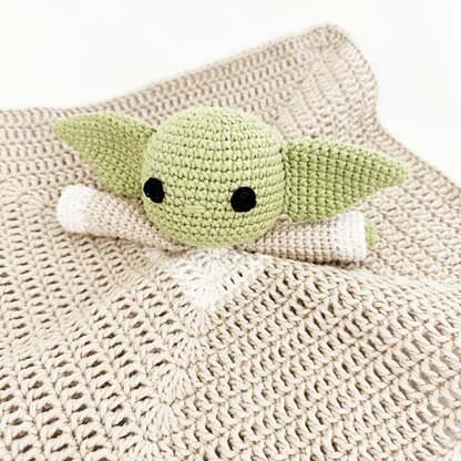 Baby Yoda Lovey Blanket