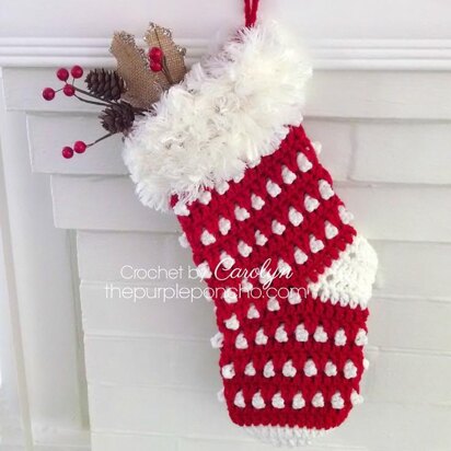 Holly Berry Stocking