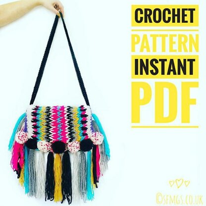 Baja Boho Fringe Bag