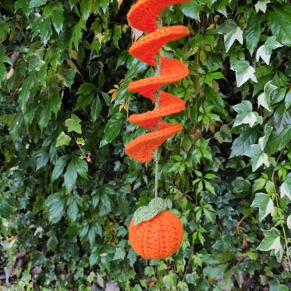 Pumpkin Wind Spinner