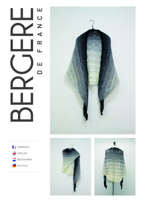 Lacy Shawl in Bergere de France Unic - Downloadable PDF