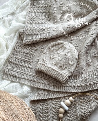 Akina Blanket & Hat - P272