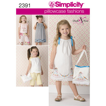 Simplicity Child's vintage pillow case fashion 2391 - Sewing Pattern