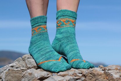 Kiwi As! Summer Socks