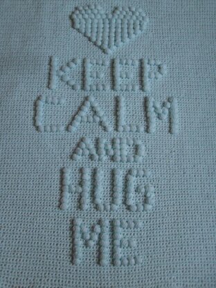 Keep Calm Baby Blanket
