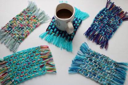 Summer Woven Coasters