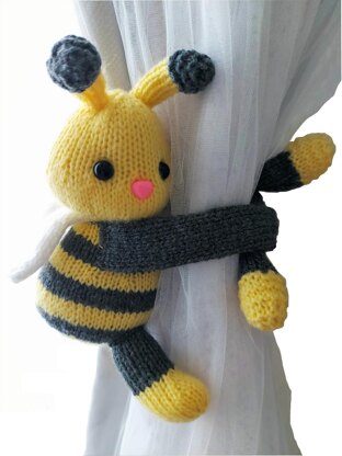 Bumble Bee Curtain Tieback Pull Back DK BB044