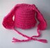 Bunny Earflap Hat Newborn to Adult