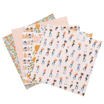 American Crafts Jen Handfield - Reaching out 12x12 Paper Pad