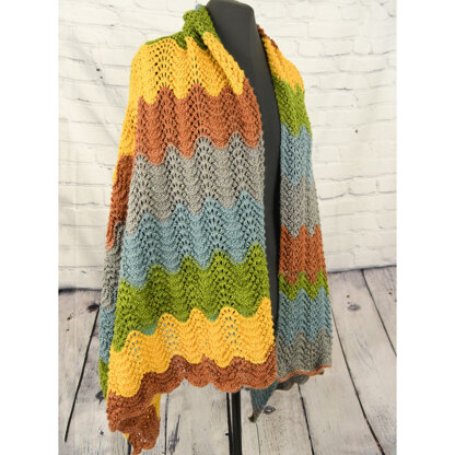 Cascade Yarns Whirligig Ripples Blanket PDF at WEBS