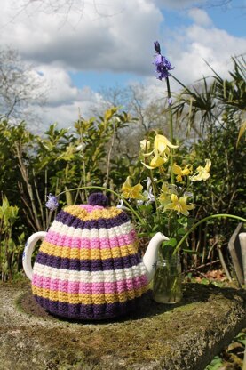 Candyfloss Ruched Tea Cosy
