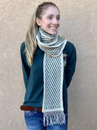 Diamond Mosaic Scarf