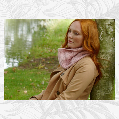 Josephine Cowl - Knitting Pattern For Women in Willow & Lark Ramble