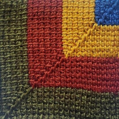 Tunisian Sampler Blanket CAL (25 squares)