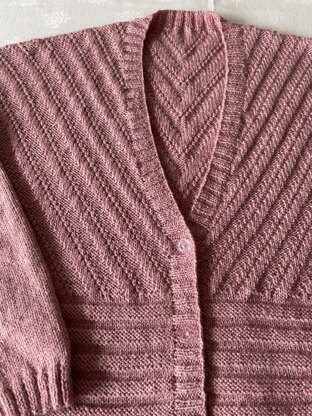 Pretty in Pink - maternity cardigan