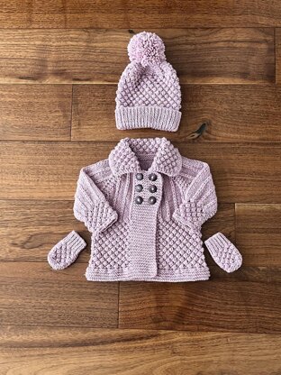 "Enchanted" 3 piece coat set