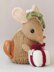 Christmas Mistletoe Mouse Tea Cosy