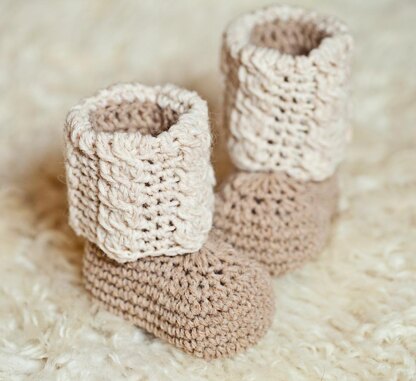 Baby Autumn Cable Boots