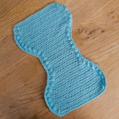 Bobbles Burp Cloth