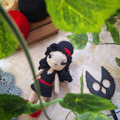 🎤 Retro Diva Amigurumi Pattern – PDF Download 🧶