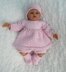 P57 Bodysuit and Angel Top Set for Doll or Baby