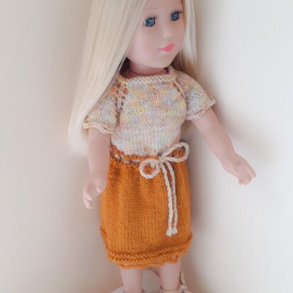 Sunlight Dress for Doll