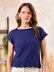Athens Lace Hem Top in West Yorkshire Spinners Solstice 4ply - Downloadable PDF